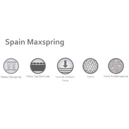 Colchão Queen Herval para Hotelaria Maxspring Spain Pillow Top (158x198x27) -  - 4