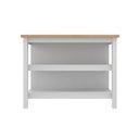 Ver imagem 7 de Ilha Cozinha Ditália 2 Prateleiras Branco CD-1019