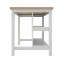 Ver imagem 4 de Ilha Cozinha Ditália 2 Prateleiras Branco CD-1019