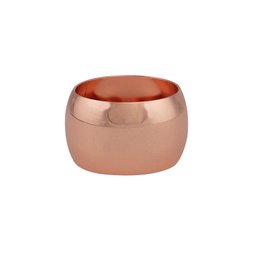 Jogo 4 aneis porta guadanapo de aco Alliance rose 4,5cm Lyor - 2