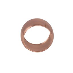 Jogo 4 aneis porta guadanapo de aco Alliance rose 4,5cm Lyor - 4