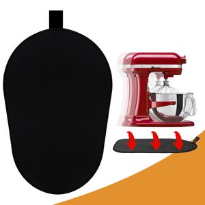 Deslizante Mat para Kitchenaid Mixer 5-8qt, Acessório Cinza