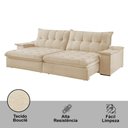 Ver imagem 4 de Sofá Lua Linho 02 Módulos 120 Cm B25cm Meu Sofá Online