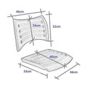 Ver imagem 4 de Kit 10 Cadeiras Escolar Preta com Porta Livros - Mastcmol