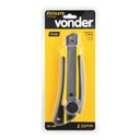 Ver imagem 3 de Estilete Profissional Emborrachado 18mm 3 Lâminas - Vonder