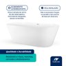 Banheira de Imersão Freestanding Acrílico Modelo Capri Tubrax - Nab0002 - 4