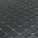 Ver imagem 3 de Pastilha de Vidro para Cozinha Cristal Lisa Preto 30cmx30cm