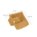Ver imagem 3 de Tanque Simples para Lavar Roupas 22 Litros