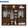 Guarda Roupa Casal 6 Portas 4 Gavetas Suburban Reflex - 9