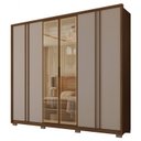 Ver imagem 4 de Guarda Roupa Casal 6 Portas 4 Gavetas Suburban Reflex
