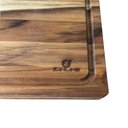 Ver imagem 7 de Kit 2 Tábuas de Corte Teca 48x33 Encaixe para Bancada Churrasco Zanline