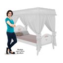 Ver imagem 4 de Cama Infantil Princesa Encantada com Dossel