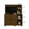 Cômoda com Painel Para TV de até 43 Polegadas Ilhabela - 6