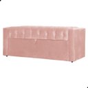 Ver imagem 5 de Calçadeira de Sapatos Baú Estofada 140 Cm Casal Veludo Emma