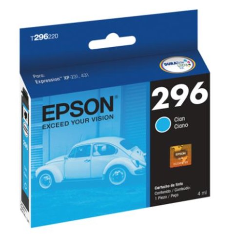 Cartucho EPSON P/ XP-231/431 Ciano T296220-BR