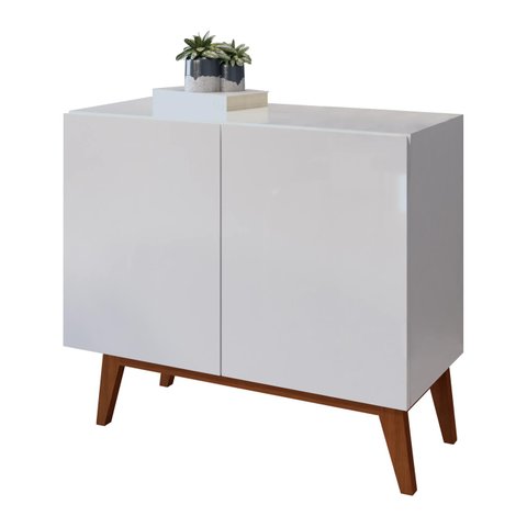 Buffet Aparador Ares 2 Portas Branco