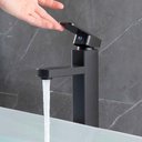 Ver imagem 6 de Torneira Monocomando Banheiro Lavatório Baixa Aço Inox Preto