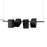 Lustre Pendente Blumenau Kina Light G9 Bivolt Preto - 1