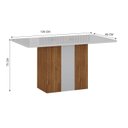 Ver imagem 3 de Sala de Jantar Mesa 120cm 4 Cadeiras Doha