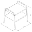 Ver imagem 3 de Sapateira com 2 Prateleiras Caraíva