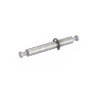 Haste Dupla Minifix / Rastex Hettich Du 880 P/Mdf 18 Mm Zinco Branco (Kit Com 100 Un) - 1