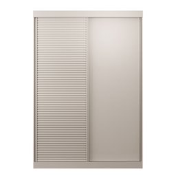 Guarda-Roupa Solteiro 2 Portas 1 Porta Ripada Samambaia CabeCasa MadeiraMadeira - 11
