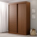Ver imagem 2 de Guarda-Roupa Solteiro 2 Portas 1 Porta Ripada Samambaia CabeCasa MadeiraOriginals