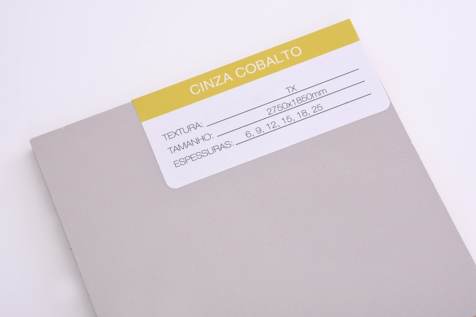 Mdf Cinza Cobalto Tx Braspan 6mm 920mm - 2