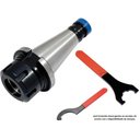 Ver imagem 2 de Kit Porta Pinças Er40 Iso50 Chave - Jg Tools