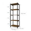 Ver imagem 2 de Estante Para Livros Aço Industrial 5 Prateleiras Klm Store
