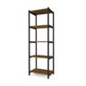 Estante Para Livros Aço Industrial 5 Prateleiras Klm Store - 1
