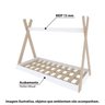 Mini Cama Montessoriana Cabana Casatema MadeiraOriginals - 2