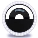 Ver imagem 1 de Ring Light Led Celular Usb 8 Cm Preto