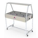 Ver imagem 1 de Buffet Térmico 6 Cubas Progás Tampas de Vidro Prb-06gn 220v