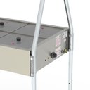 Ver imagem 3 de Buffet Térmico 6 Cubas Progás Tampas de Vidro Prb-06gn 220v