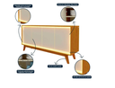 Ver imagem 3 de Buffet Requinte LED Nature/Off White