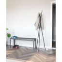 Ver imagem 1 de Cabideiro Proa em Aço Resistente 170cm Preto/Fosco