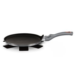 Frigideira Panquequeira Tripla Camada de Mármore 25cm Berlinger Haus e Descanso de Panelas Antiadere - 5