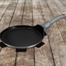 Frigideira Panquequeira Tripla Camada de Mármore 25cm Berlinger Haus e Descanso de Panelas Antiadere - 3