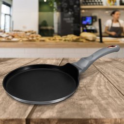 Frigideira Panquequeira Tripla Camada de Mármore 25cm Berlinger Haus e Descanso de Panelas Antiadere - 8