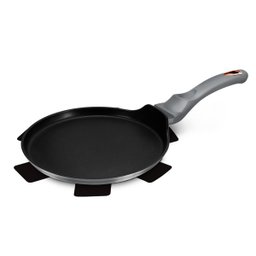Frigideira Panquequeira Tripla Camada de Mármore 25cm Berlinger Haus e Descanso de Panelas Antiadere - 1