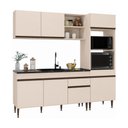 Ver imagem 2 de Cozinha Modulada Compacta 211,5cm Milano Multimóveis MP2400 - Vanilla