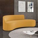 Ver imagem 2 de Sofá 4 Lugares Orgânico 220 Cm Morgan Veludo D03 - D’Rossi