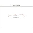 Ver imagem 4 de Tampo Retangular para Cozinha 120cm Branco/Supremo