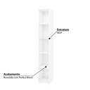 Ver imagem 2 de Kit com 2 Estantes Texas 30 cm com 10 Nichos Casatema MadeiraOriginals Branco