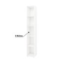 Ver imagem 3 de Kit com 2 Estantes Texas 30 cm com 10 Nichos Casatema MadeiraOriginals Branco