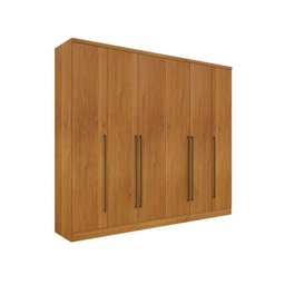 Quarto Casal Completo Guarda Roupa 6 Portas com Cômoda Cama e Cabeceira  - 5