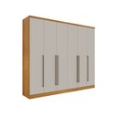 Ver imagem 4 de Quarto Casal Completo Guarda Roupa 6 Portas com Cômoda Cama e Cabeceira 