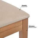 Ver imagem 5 de Kit 2 Cadeiras Geo Tela Estofada D23 Casatema MadeiraOriginals