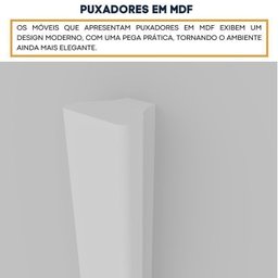 Quarto Casal Completo Guarda Roupa 6 Portas Veneza com Cama e Mesa de Cabeceira Neve  - 10
